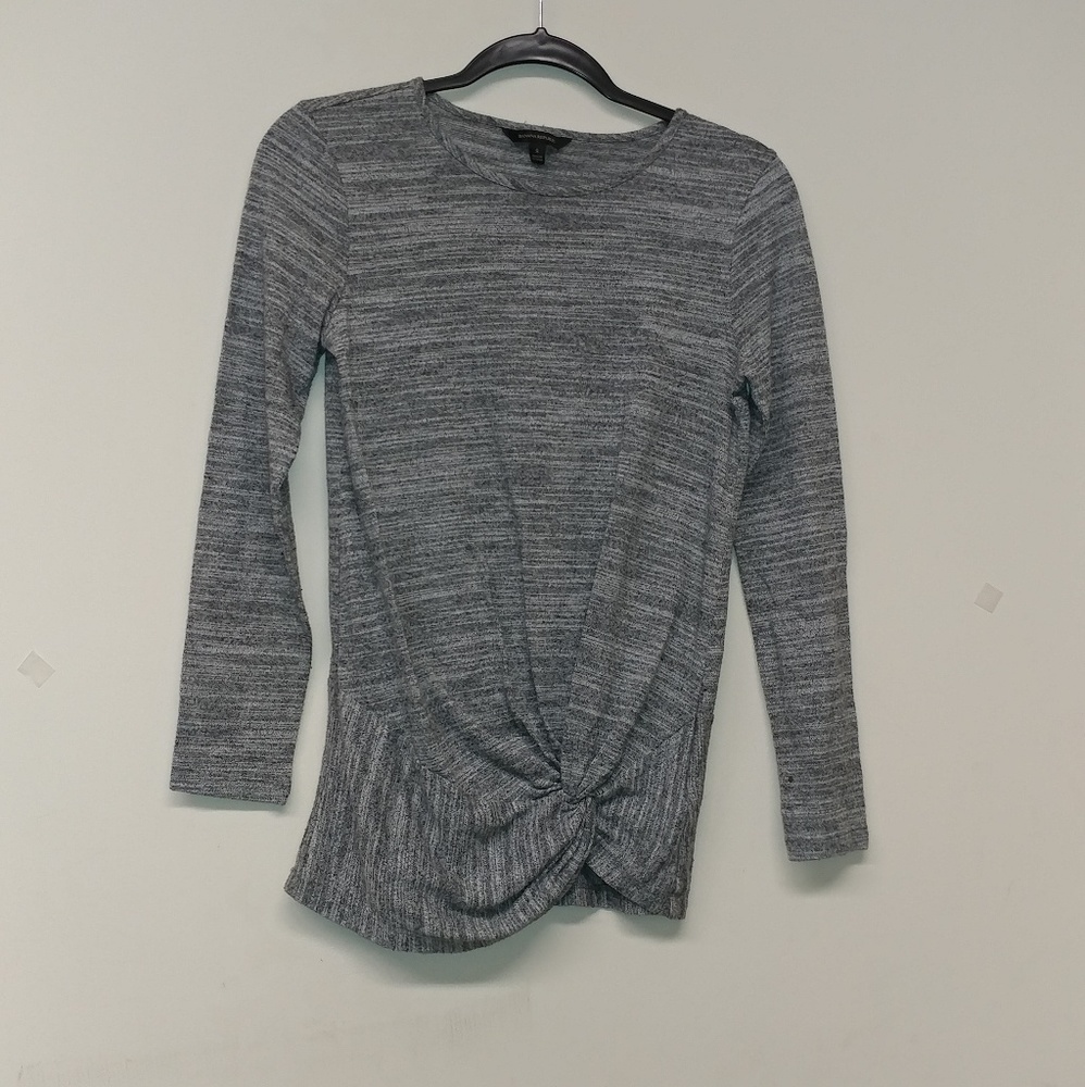 Banana Republic long sleeve tie top